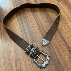 Nocona Western leather women's belt size 26
